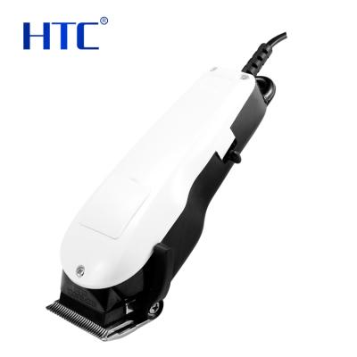 China Hotel HTC CT-107C Electric Hair Machine Man Clipper Cutting Powerful Dog Clipper for sale