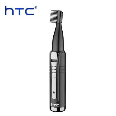 China Electric Eyebrow and Facial Hair Trimmer Blade HTC Face Nose Epilator Single Hair Trimmer Electric Epilator AT-032L for sale