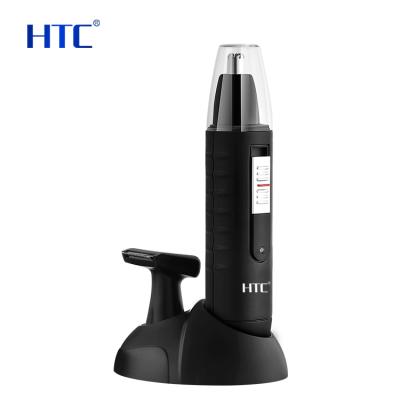 China Twin Blade HTC Manual Nose And Hair Trimmer Stainless Steel AT-033 L for sale