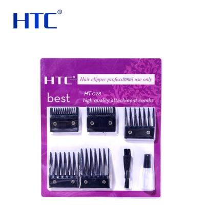 China Variety HTC Barber Cutting Metal and Plastic Clipper Comb Guide HT-028 Limit Comb for sale