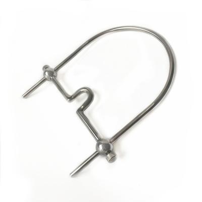 China Stainless Steel Mouth Ring Gag Gifts Open Mouth Bdsm Gag for sale