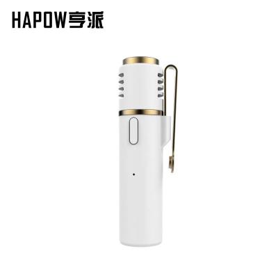 China Ultra Compact Design Hapow Retro Design Wireless Lapel Clip MIC Professional Lavalier Lapel Mini Microphone For Mobile Phone iPhone for sale