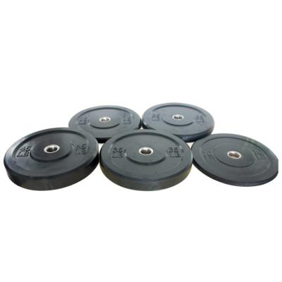 China Universal 45 pound weight rubber flat barbell weightlifting for sale for sale