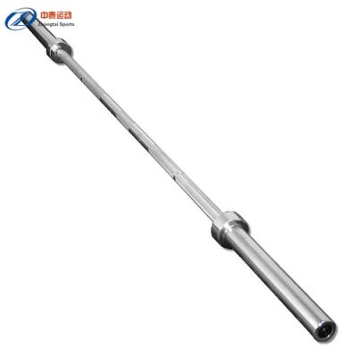 China Commercial Gym Equipment Competition Straight Barbell Bar 7ft Manufacturer for sale