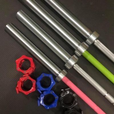 China Universal high quality cerakote weightlifting barbell olimpic bar set with bar collar for sale