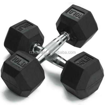 China fitness rubber covered weight gym dumbbell custom logo bewitch rubber dumbbells for sale