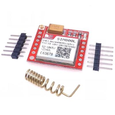 China SIM800L GPRS module SIM800L GPRS adapter board GSM module microSIM card+antenna 2.5cmx2.3cm for sale