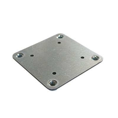 China Construction Customized Steel Stamping Part Sheet Metal Bracket Fabrication Services for sale