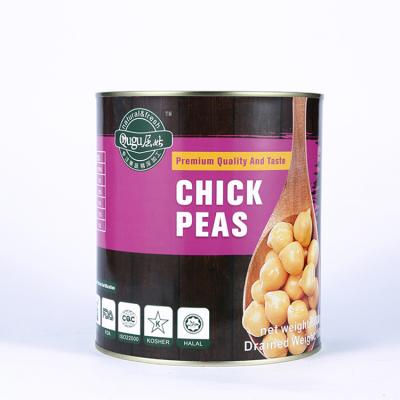 China Certified Delicious Canned Beans Brands Canned Food Canned Chickpeas à venda