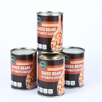 China Canned Salty Flavor Canned Baked Beans In Tomato Sauce For Yemen Market for sale