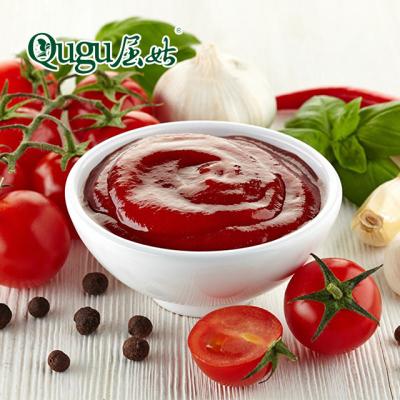 Cina High Quality Fresh Red 400g Canned Canned Tomato Sauce With OEM Brand in vendita