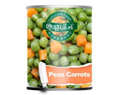 China Canned China Canned Peas With Carrots 3000g / 1800g (6 Cans) for sale