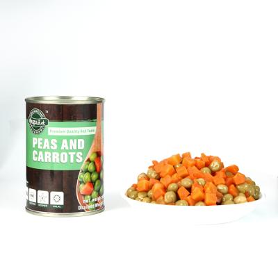 China Canned 400g canned peas and carrot sale in Luanda, Angola Te koop