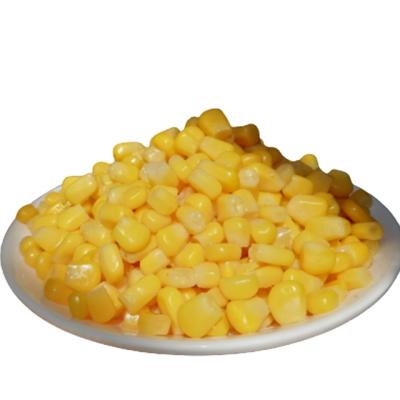 China 2021 new year production 340g canned sweet yellow corn in tin for sale