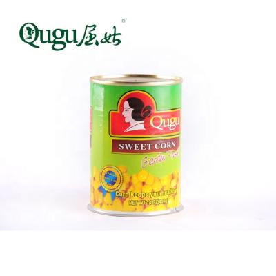 Chine Canned 340g Fresh Canned Corn Kernel In Brine à vendre