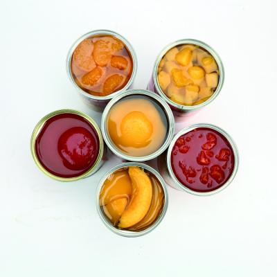 Chine Canned Fresh New Season Organic Fruits In Light Syrup 3000g à vendre