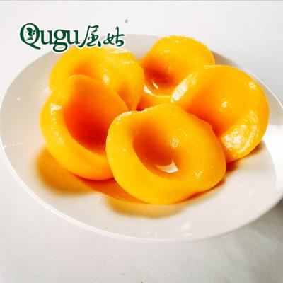 China Canned Yellow Canned Food Stuff 425g / 820g / 2500g / 3000g Halving / Slice / Die for sale