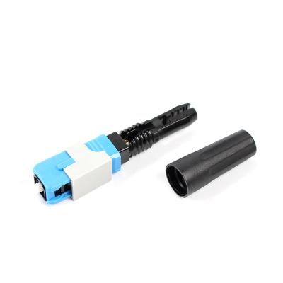 China FTTH or FTTX SC UPC Fast Connector Telecommunication FTTH Connectors SC UPC Fast Fiber Optic Fast Connector for sale