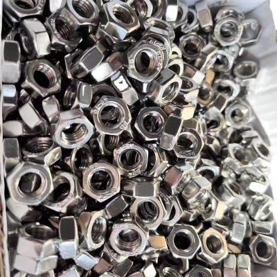 China DIN934 Heavy Industry Nut M3 M4 M5 M6 M8 M10 M12 M16 Stainless Steel Nut Hex Nut for sale