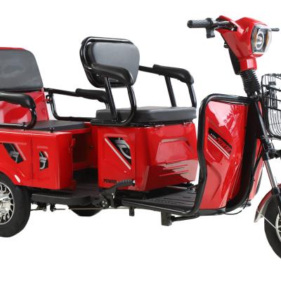 China Chinese passenger 48v/800w factories export medium and large electric tricycles with good quality and low price for sale