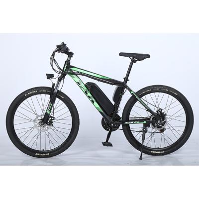 China Aluminum alloy electric bicycle-26 inch aluminum alloy lithium battery mountain bike-21 speed for sale