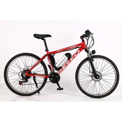 China 26 Inch Aluminum Alloy Electric Bike-Promotional Lithium Aluminum Alloy Mountain Bike -21 Speed for sale