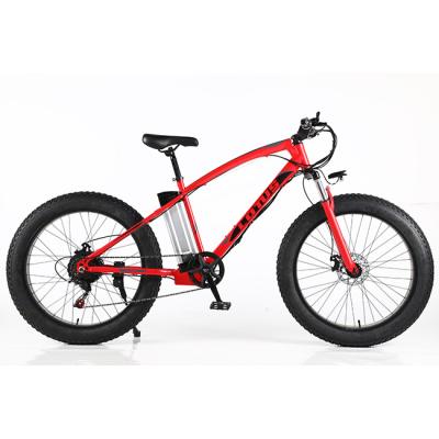 China Steel 26 inch most popular 7 speed python lithium battery snow bike lithium battery python iron battery-rear for sale