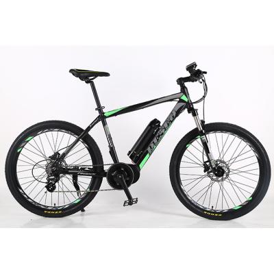 China Aluminum alloy 26 inch 8 speed aluminum alloy lithium battery mountain bike fade luminous lithium battery-rear à venda