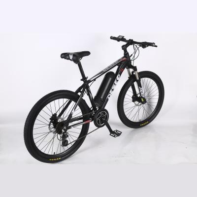 China New prowered electric bicycle single cheap mountain ebike aluminum alloy 36v lithium battery 350W model mountain bike for sale