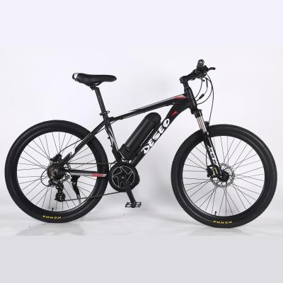 China Aluminum alloy 36 voltage and lithium battery power mountain ebike suspension aluminum alloy frame MTB electric bike à venda