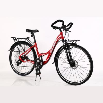 Chine OEM Factory Direct Flat Land Bike 700c 8 Speed ​​29er Bicicleta De Montana Aluminum Alloy City Bike à vendre