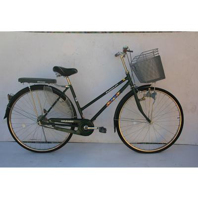 China Myanmar Urban Recreational Double Miter Popular Single Speed ​​26 Inch 700C Men's Bike Common Bike Factory Bicycle for sale