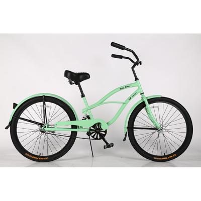 China Customizable 26 Inch US Brake Damper Reverse Beach Bike Steel Beach Bike for sale