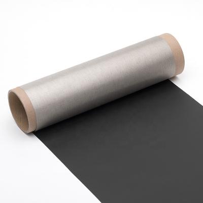 China TK-PW-080B1 One Side Anti-Static Is Black Conductive Cloth Factory RFID EMI Electromagnetic Shielding Cloth for sale