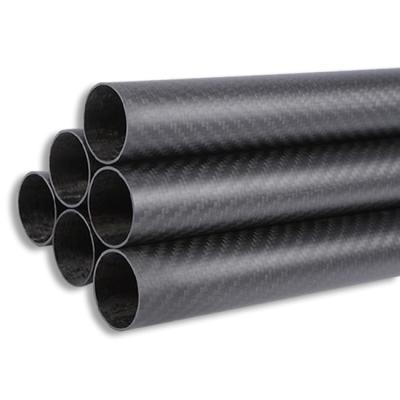 China High Precision Abrasion-Resistant Industry CNC Machining Parts Making OEM Custom CNC Carbon Fiber Tube for sale