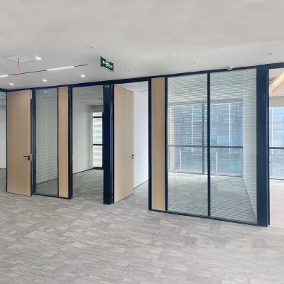 China Modern Wallstypes of Walls for Office Frame Aluminum Glass Customized Glass Partition, Commercial Office Furniture Screen Workstation for sale