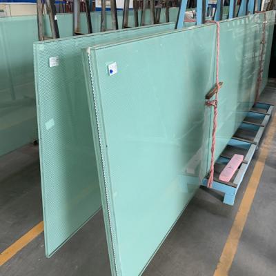 China Modern milky laminated glass with EN 12510-1 certificate laminated glass 48*96 tempered laminated glass for sale