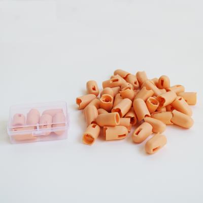 China Wholesale Artificial Hand Fingernail Accessories Fingernail Training Practice Finger Silicone Cover Finger Cover Finger Parts for sale