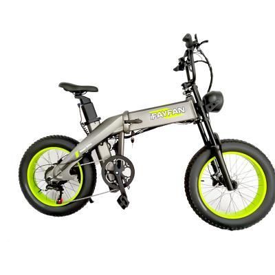 China IFAYFSAN 750w 1000w Aluminum Alloy Folding E Bike Ebike Motor Dirt Mountain Tire Fat Bike Electric Bike for sale