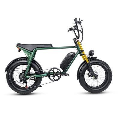 China Aluminum most popular 20 inch city electric bike aluminum frame fat tire for sale