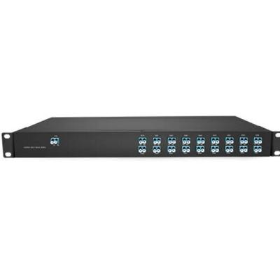 China 1RU Rack Mount 18 channels  Simplex BIDI Transmission CWDM Mux Demux Optical Solution for Network Connectivity for sale