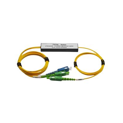 Cina 1650nm WDM Filter FWDM Filter Fibra ottica Patch Cable per la separazione del segnale in vendita