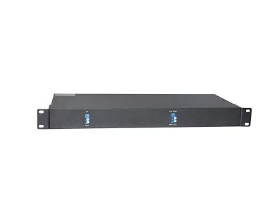 China 2 Channels Type A Mux CWDM Demux 1RU Rack Mount Simplex Cwdm In Optical Fiber for sale