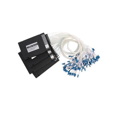 China 8 Channels Single Fiber CWDM MUX DEMUX ABS Box  1270 To 1410nm Cwdm 16 Channel for sale