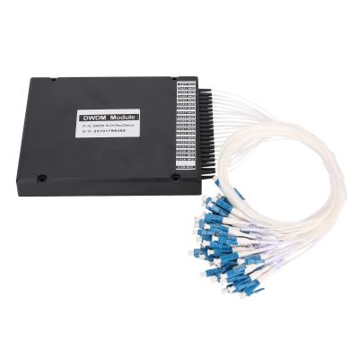 Cina ABS 18CH DWDM OADM MUX DEMUX 30dB Isolamento adiacente Epoxy libero in vendita