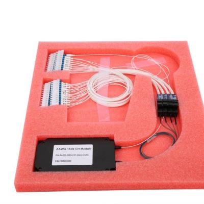 China Modulo AWG 50 Ohm 100 GHz DWDM MODULO AAWG para redes ópticas à venda