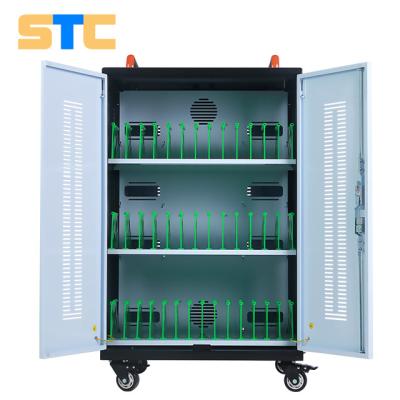 China 40 Unit Mobile Charging & Storage Cart| Charging Cart with Locking Cabinet Holds 40 Tablets, Chromebooks or Laptops for sale