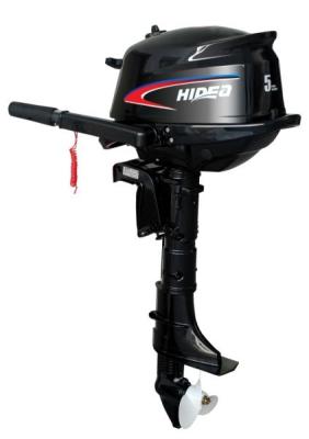 China Gasoline / Machine Oil 4 Stroke 5hp Marine Outboard Engines 4500-5500rpm for sale