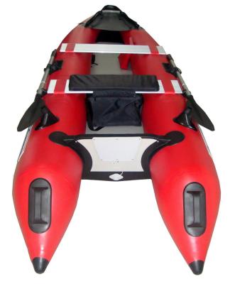 China Summer Comfortable Inflatable Sea Kayak , 0.9mm PVC Inflatable Fishing Boats for sale