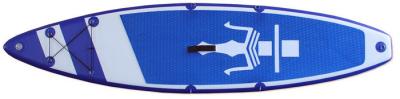 China Racing 12'6 SUP380 Inflatable Standup Paddleboard SUP With One Kayak Seat 15cm Thickness for sale